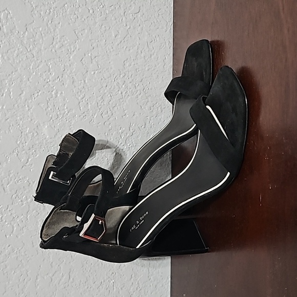 Rag & Bone Ellis Suede Heels - Picture 1 of 6